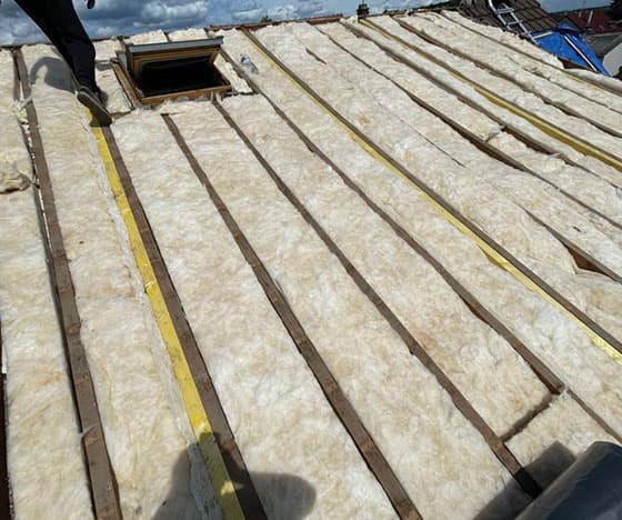 Isolation de toiture 60