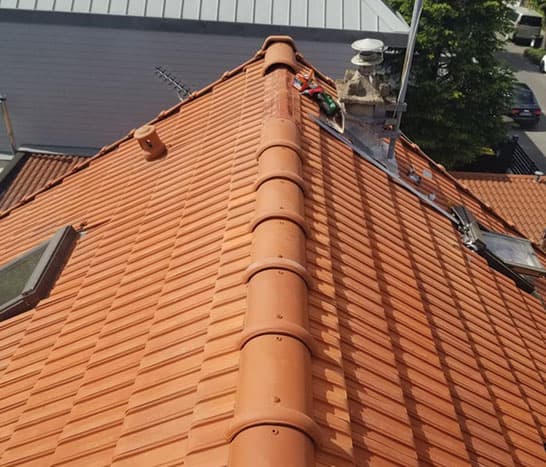 Pose de toiture APRES